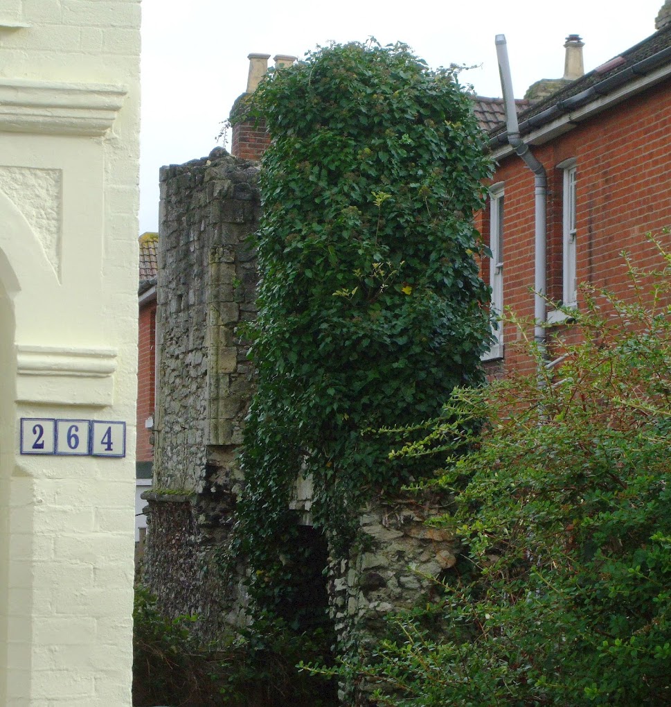 Priory Wall with Arch